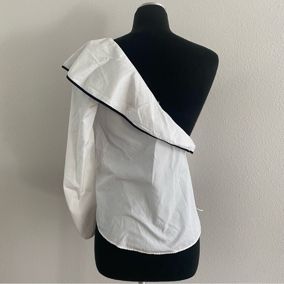 DVF One Shoulder Blouse - Picture 3 of 6